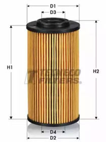 TECNECO FILTERS ol0712e -  Масляный фильтр
